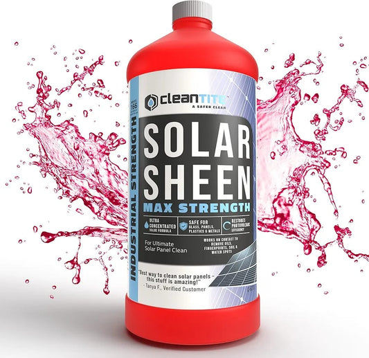 Solar Sheen – Premium 200ml Solar Panel Cleaner