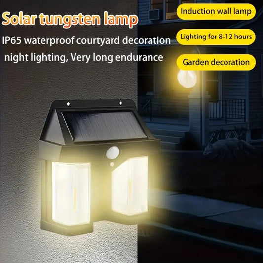 Solar Wall Light with Motion Sensor