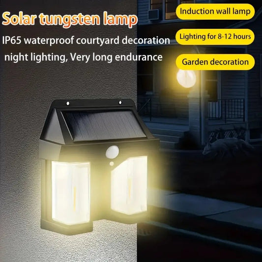 Solar Wall Light with Motion Sensor