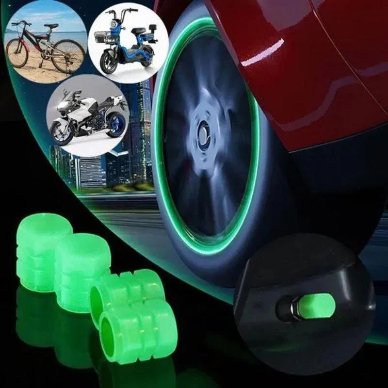 Luminous Tire Valve Cap(4 pcs set)