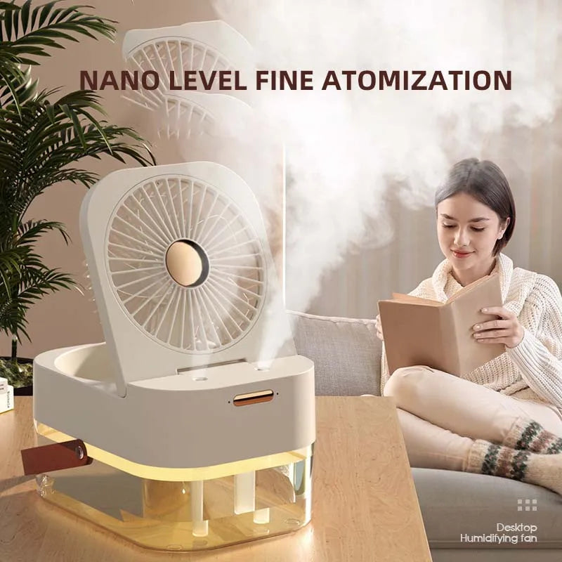 3 In 1 Portable Fan Air Conditioner Humidifier