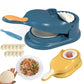 2-in-1 Manual Dumpling Maker & Dough Press Machine